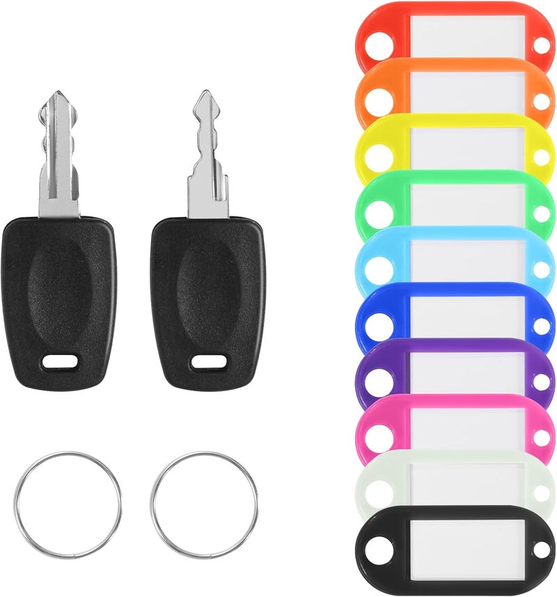 ZIYIZE TSA Key，Travel Sentry Approved 007 002 Universal Lock Key Master Suitcase Keys with for Forgotten Password Combinations of Luggage Locks Password Combination Forgetting Solution (Two Random Colors) - Image 1